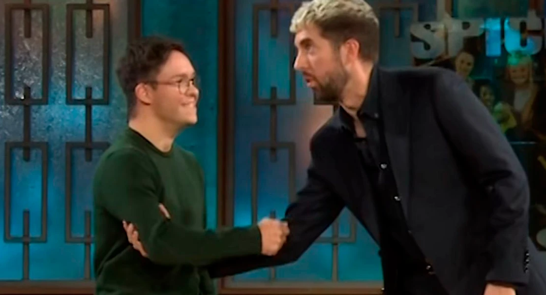 El nadador extremeño Guillermo Gracia visita 'La Revuelta'