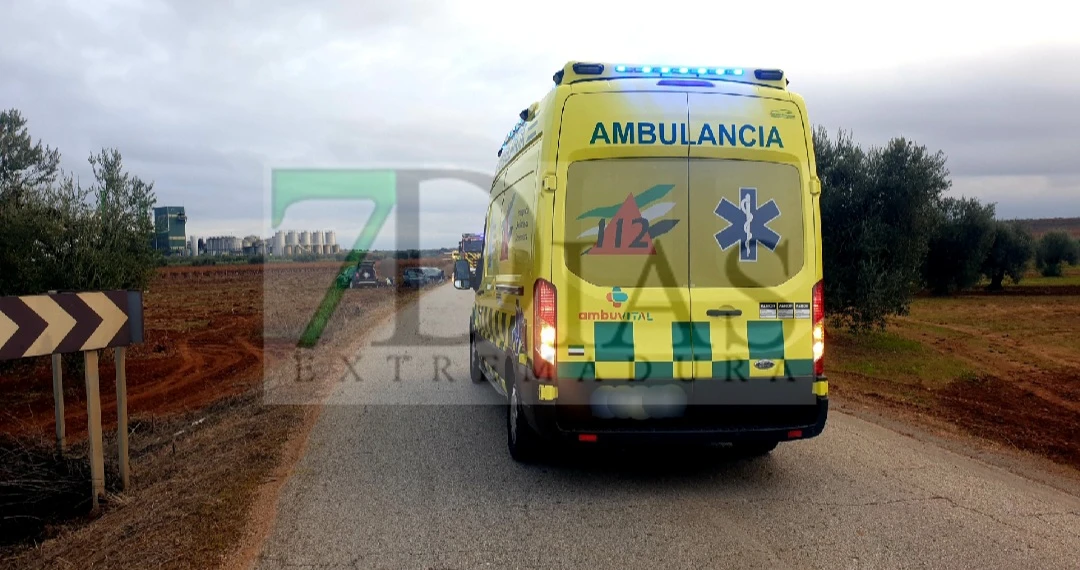 Múltiples heridos en un grave accidente en la provincia de Badajoz