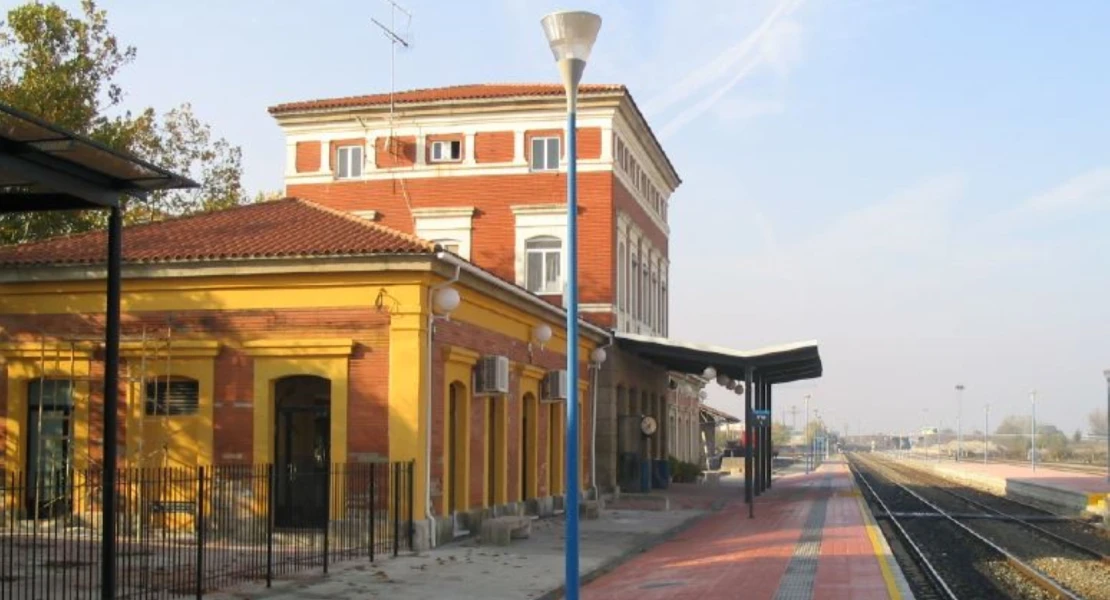 La estación de Navalmoral cambia temporalmente de entrada por las obras de la Alta Velocidad