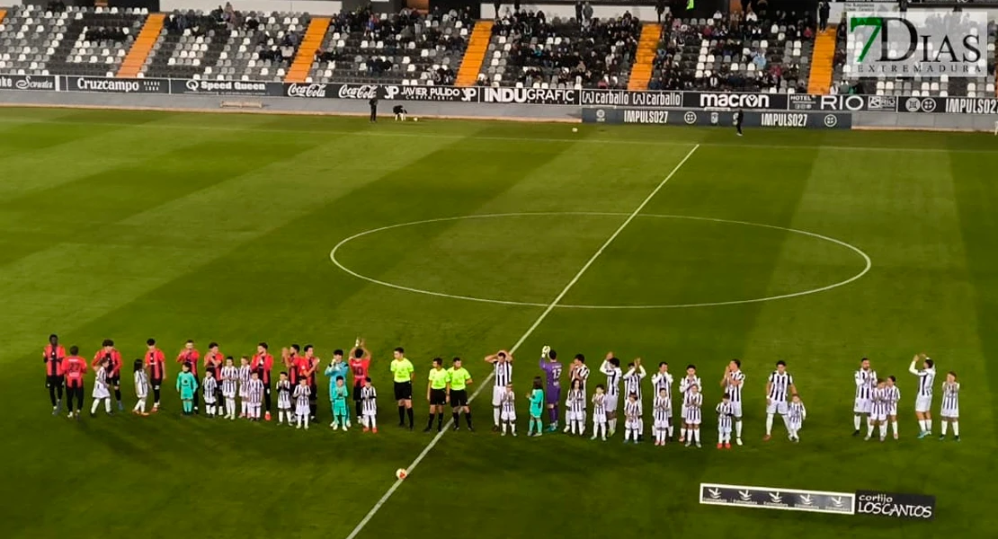 El Badajoz se deja dos nuevos puntos en su vuelta al Nuevo Vivero