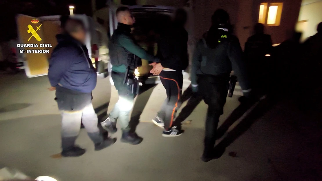 Varios detenidos e incautados 4.200 kg de hachís en la operación “Maratón 25”