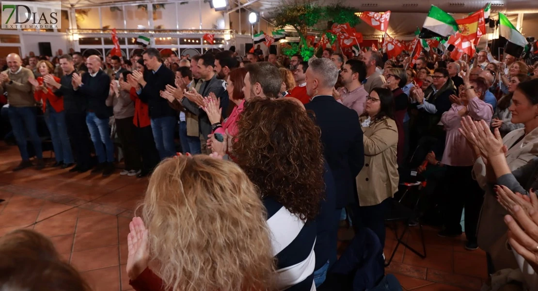 La visita de Pedro Sánchez a Extremadura en imágenes