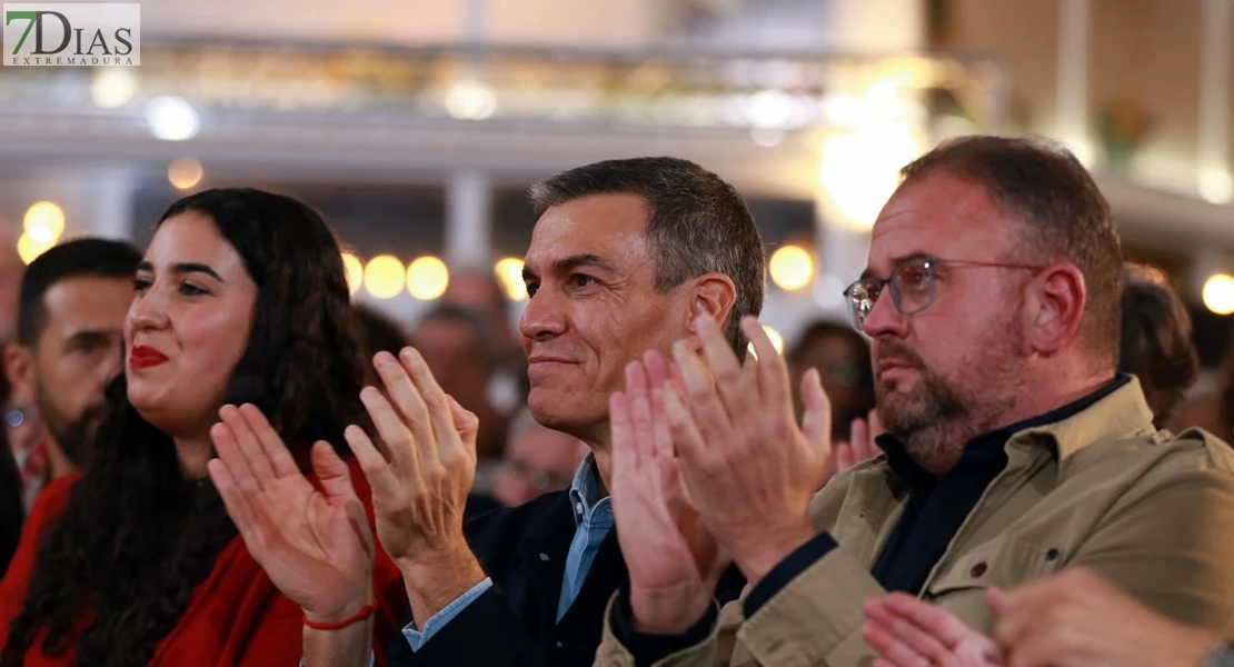 La visita de Pedro Sánchez a Extremadura en imágenes