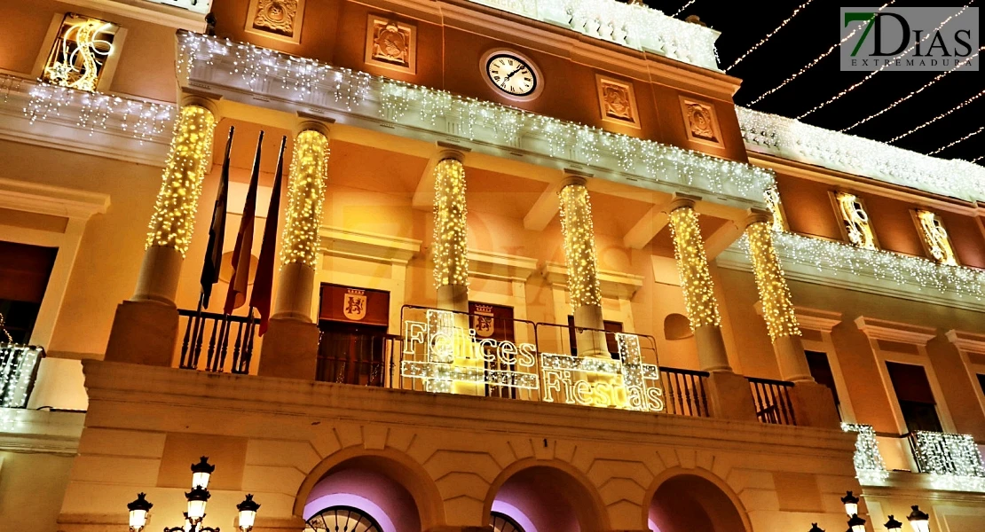 Comienza la Navidad en Badajoz: cientos de visitantes inauguran el encendido de luces