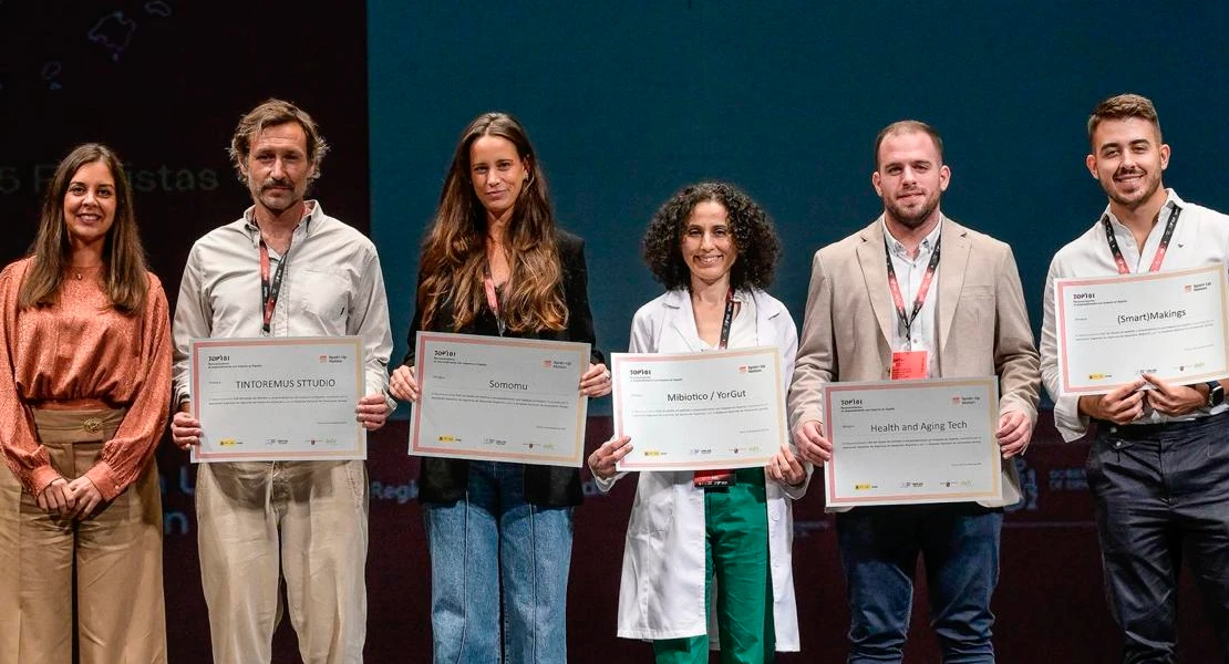 Destacan a cinco startups extremeñas en los Premios Nacionales TOP 101
