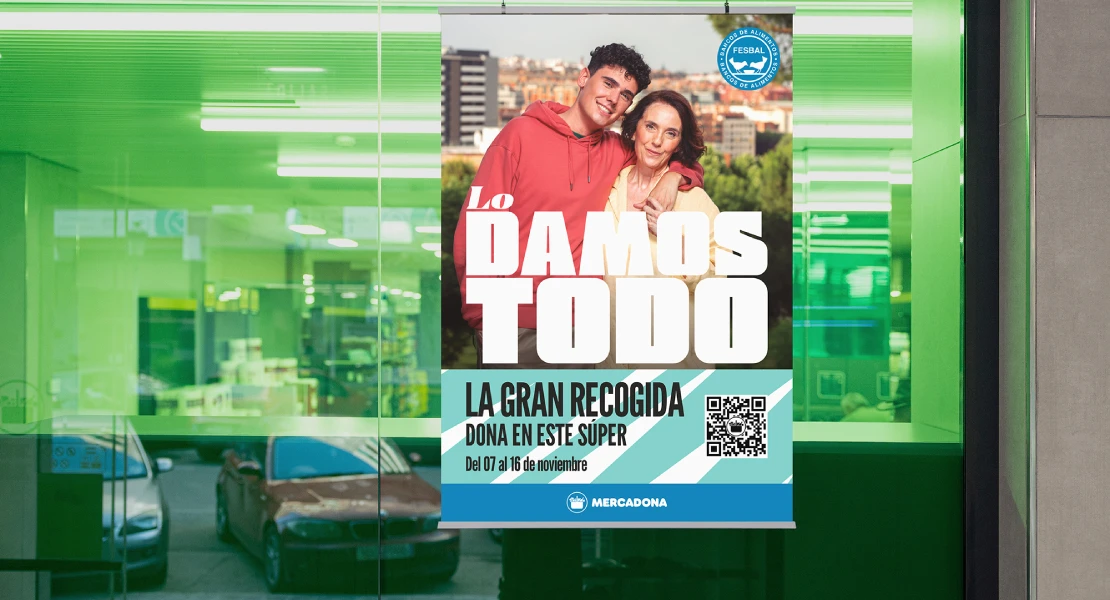 Mercadona se suma un año más a la gran recogida de alimentos organizada por FESBAL