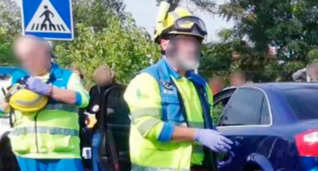 Un camión golpea a tres coches en Cáceres y deja seis heridos, uno de ellos menor