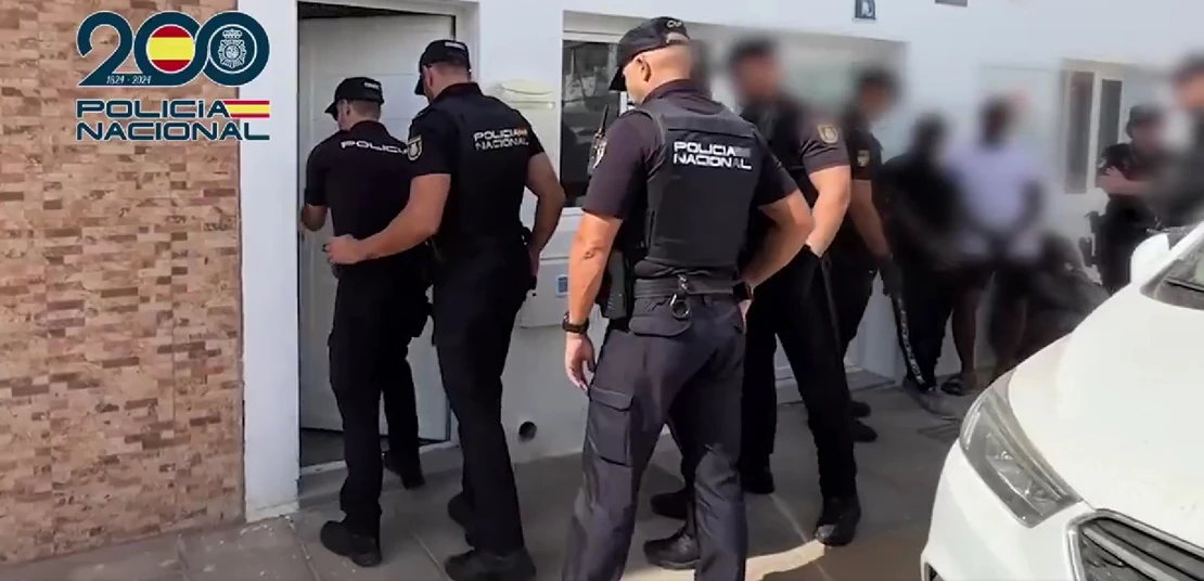La Policía Nacional desmantela una red internacional dedicada al tráfico de menores