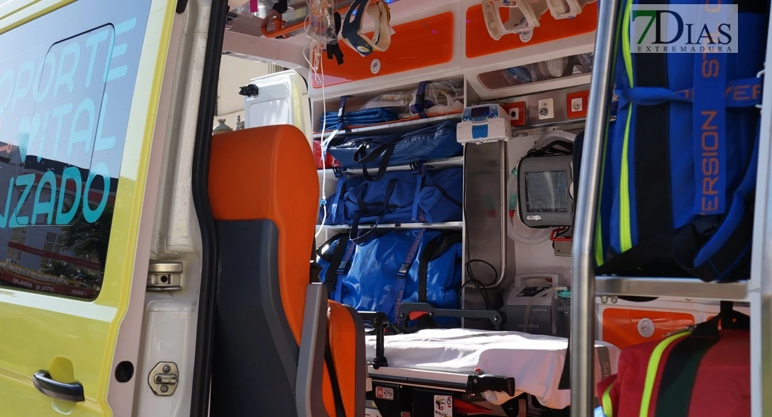 Un joven de 19 años herido tras chocar contra un muro en Don Benito