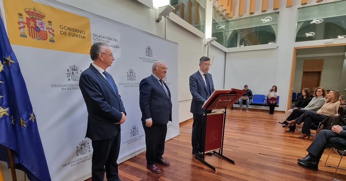 José Luis Capilla toma posesión como nuevo jefe provincial de Tráfico en Badajoz