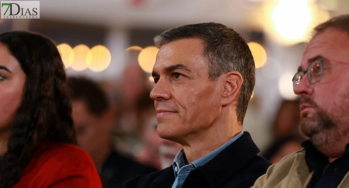 La visita de Pedro Sánchez a Extremadura en imágenes