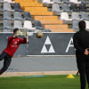 Primer entrenamiento y declaraciones del nuevo entrenador del CD Badajoz