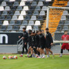 Primer entrenamiento y declaraciones del nuevo entrenador del CD Badajoz