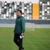 Primer entrenamiento y declaraciones del nuevo entrenador del CD Badajoz