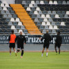 Primer entrenamiento y declaraciones del nuevo entrenador del CD Badajoz
