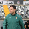 Primer entrenamiento y declaraciones del nuevo entrenador del CD Badajoz