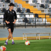 Primer entrenamiento y declaraciones del nuevo entrenador del CD Badajoz