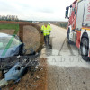 Múltiples heridos en un grave accidente en la provincia de Badajoz