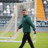 Primer entrenamiento y declaraciones del nuevo entrenador del CD Badajoz
