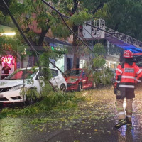 El 112 Extremadura gestiona 30 incidentes por el azote de la borrasca Claudia