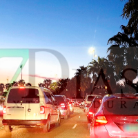 Retenciones en circunvalación tras un accidente