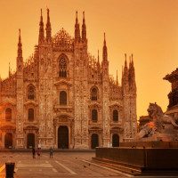 Vuelos de Badajoz a Milán en Semana Santa 2026