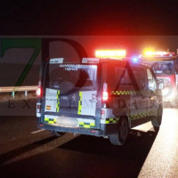 Cortan la A-5 en Badajoz al quedar un tráiler atravesado entre los carriles