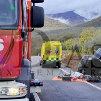 Dos heridos en dos accidentes este domingo en Extremadura