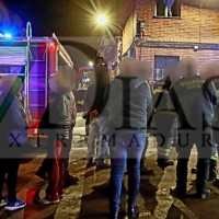 Un incendio calcina una casa en San Vicente de Alcántara