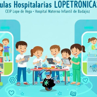 El CEIP Lope de Vega lleva la robótica al Hospital Materno Infantil