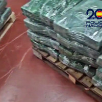 Intervenidas dos toneladas de cocaína escondidas entre fruta