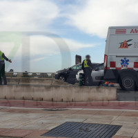 Atropellan a una mujer en el Puente Real de Badajoz