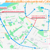 Conoce los cortes de tráfico que habrá este domingo en Badajoz