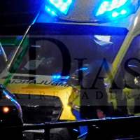 Un ciclista pide auxilio en el puente de la Autonomía (BA)