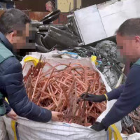 Golpe al robo de cobre: un grupo actuó en fotovoltaicas y fábricas de Badajoz y Cáceres