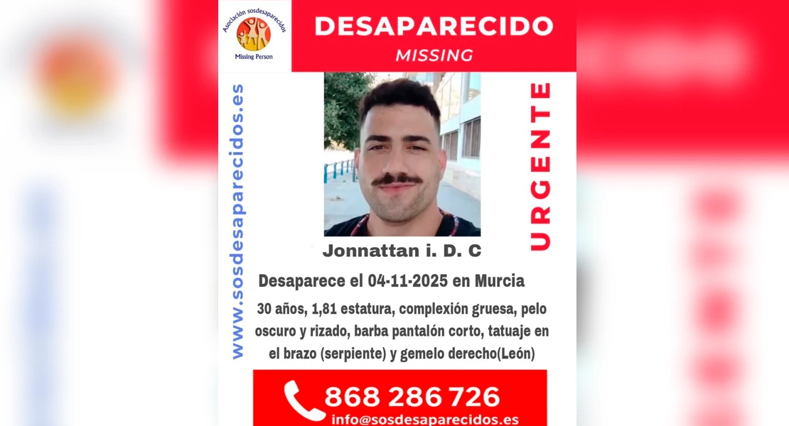 Aparece el joven de 30 años visto por última vez hace una semana