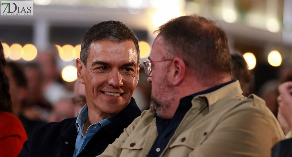 La visita de Pedro Sánchez a Extremadura en imágenes