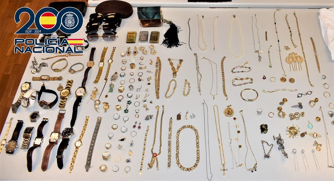 Desarticulan una célula itinerante especializada en robos en domicilios