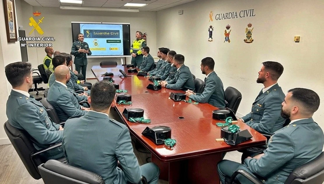 La Guardia Civil en Extremadura incorpora a la plantilla nuevos agentes en formación