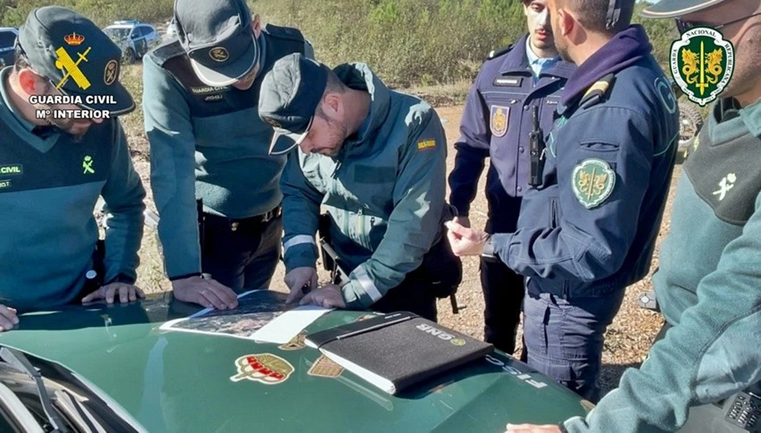 Simulacro coordinado de búsqueda de un desaparecido en La Codosera (BA)