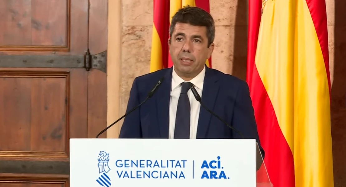 Dimite Carlos Mazón: "Ya no puedo más"