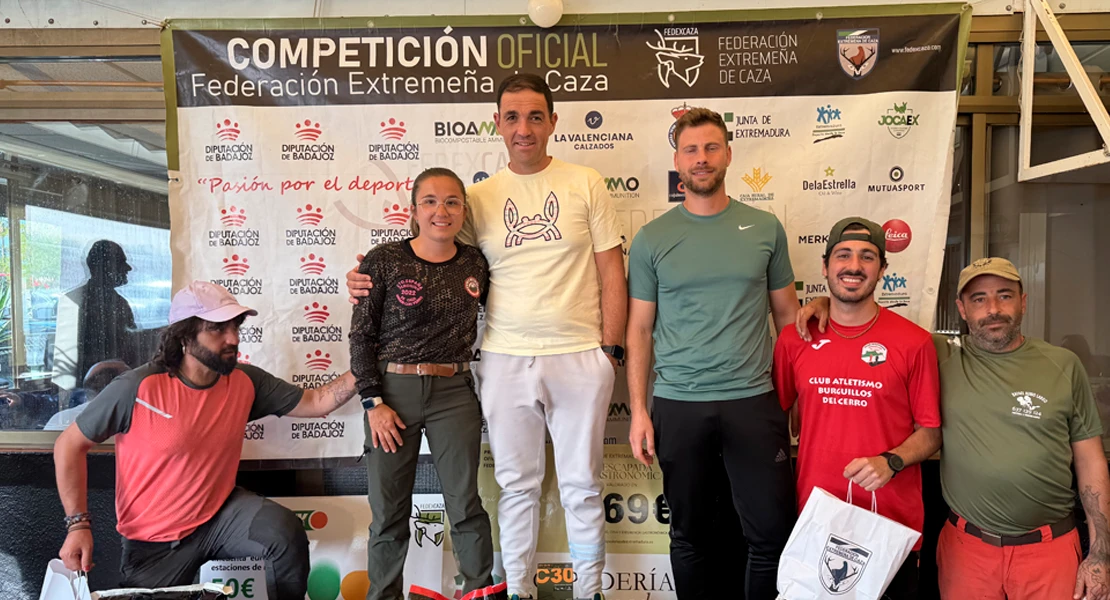 Francisco Delgado es el nuevo campeón de Extremadura de Caza Menor con Perro 2025