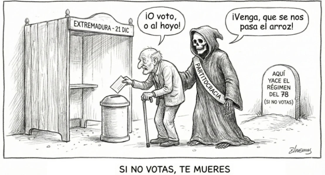 OPINIÓN: Si no votas, te mueres