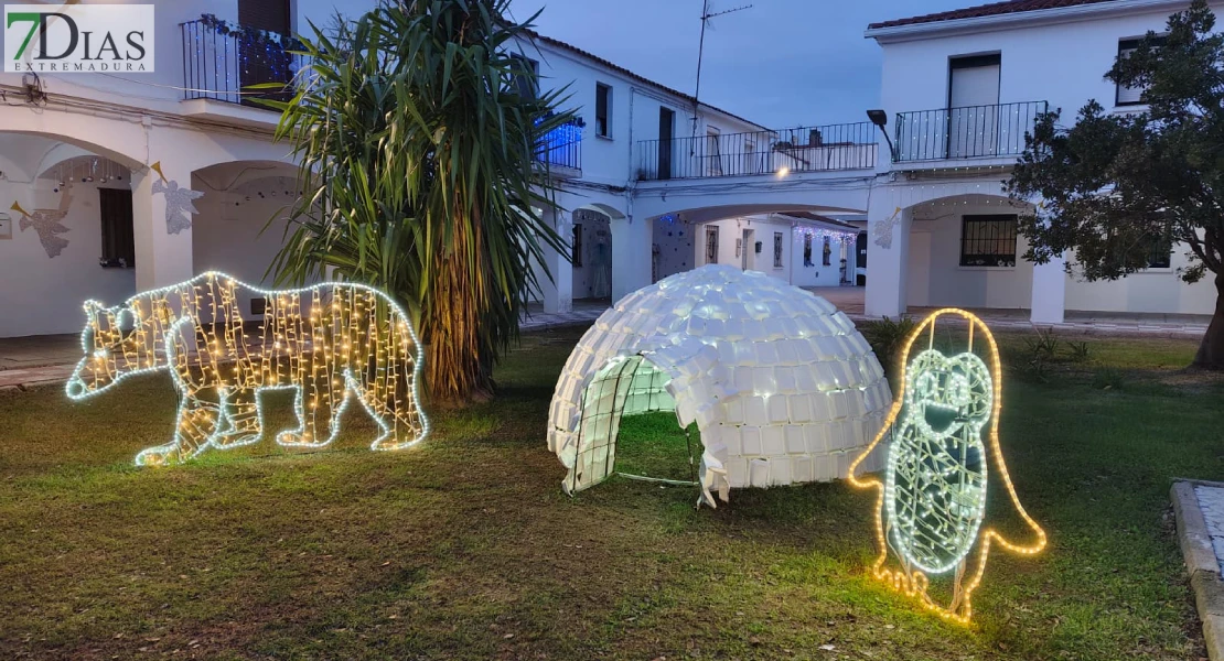 Un pueblo unido por la Navidad: así se ve Sagrajas estas fechas