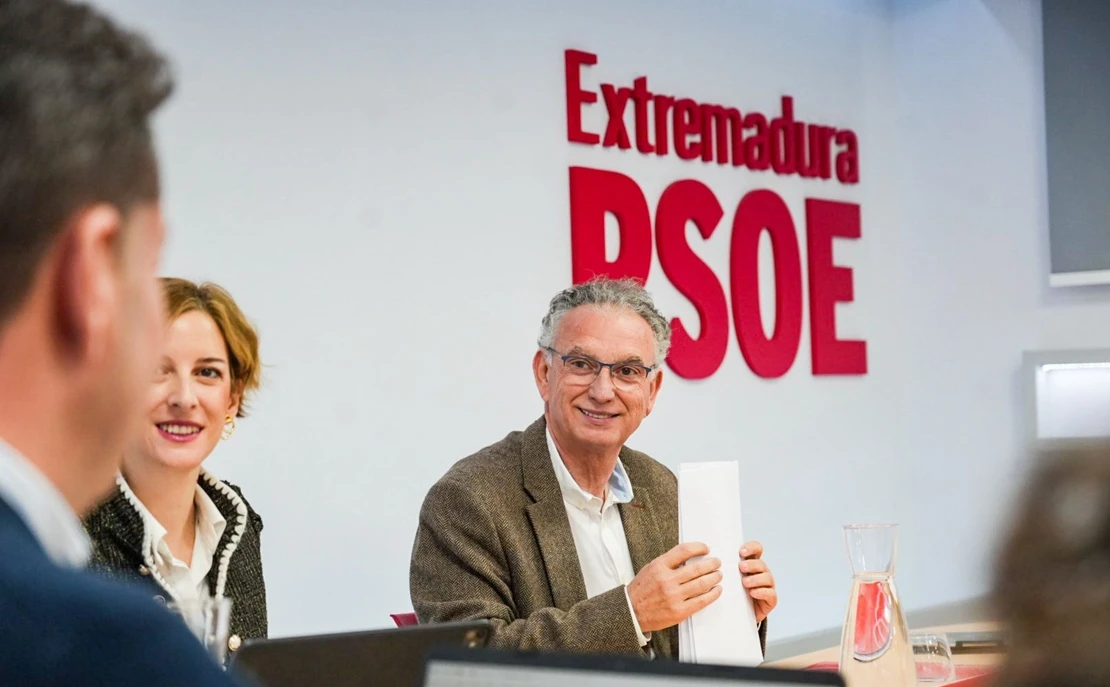 La Comisión Gestora del PSOE de Extremadura inicia su trabajo para estabilizar el partido