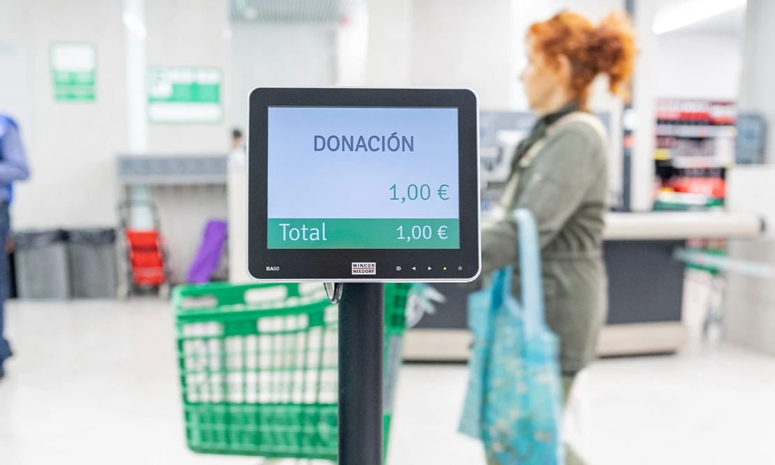 Los clientes de Mercadona donan 1,6 M€ a los bancos de alimentos