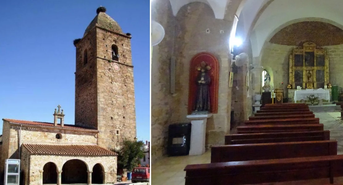 Restauran una histórica iglesia que se comenzó a construir en el siglo XV en Extremadura