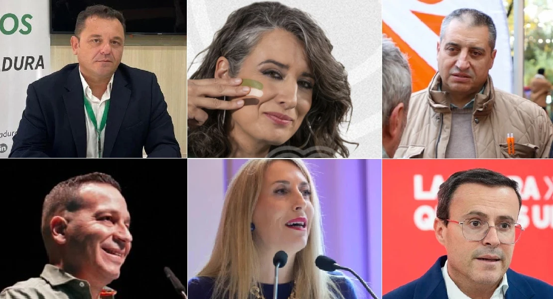 Dónde arrancan la campaña electoral los partidos en Extremadura