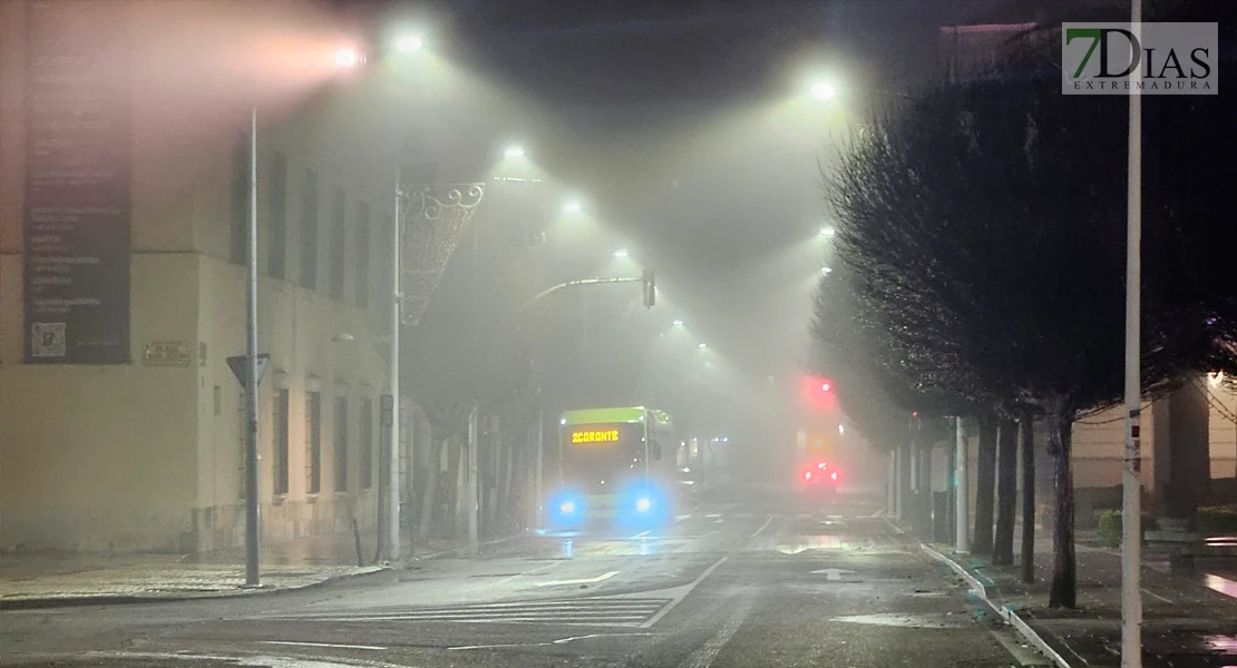 La niebla será la protagonista del último día del año en Extremadura