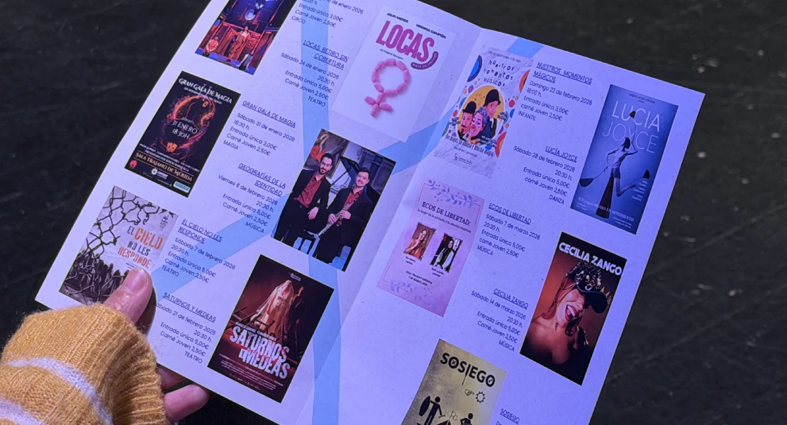 15 espectáculos para el primer trimestre de 2026 en la Sala Trajano de Mérida